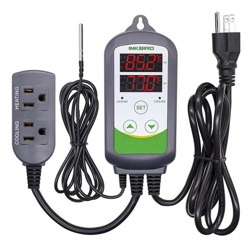 Controlador De Temperatura Digital Inkbird Itc-308 Outlet Th