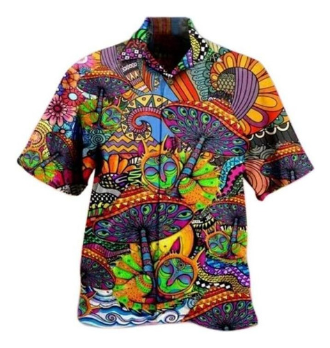 Camisas Hawaianas For Hombre, Vestido De Vacaciones En La P