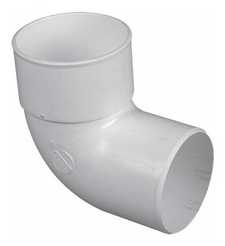 Codo 87º 30´ Pvc Blanco Nicoll P/ Canaletas Desagüe Pluvial