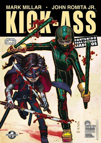 Kick Ass 1 Vol 3 De 3 Ovni Press, de Mark Millar. Editorial OVNI Press en español