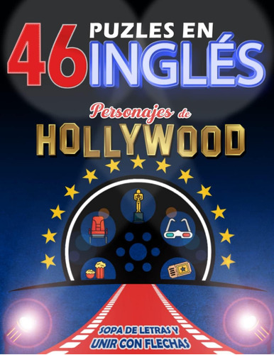Libro: 46 Puzles En Inglés Personajes De Hollywood De Sopa D