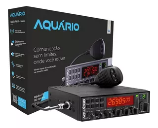 Rádio Px 80 Canais Aquário Rp80 Homologado Pela Anatel