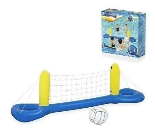 Red Voley Con Pelota Inflable Bestway 244x64cm