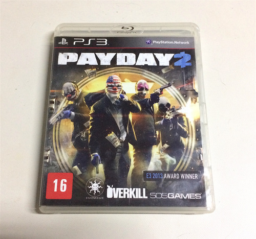02 Jogos Originais Ps3: Payday 2 E Diablo