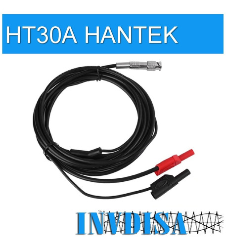 Ht30a Cable De Prueba Automático Bnc A Banana Hantek C/envio