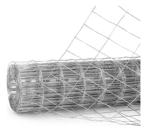 Fencer Wire Malla Alambre Soldada Galvanizada Calibre 14 2 X