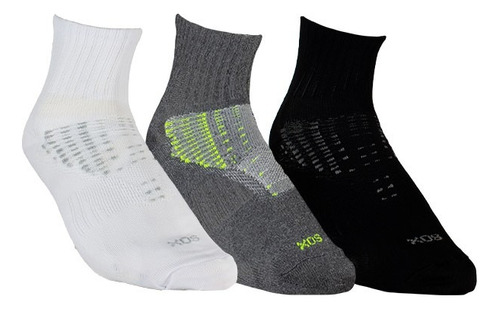 Medias Sox ® Running Ciclismo Unisex Pack X 3 Caña Corta