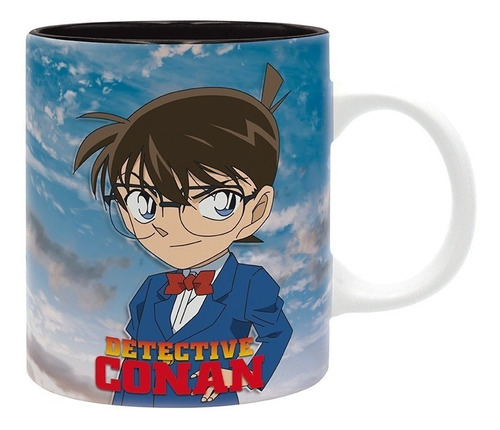 Mug Detective Conan Cerámica Importada Animemotion