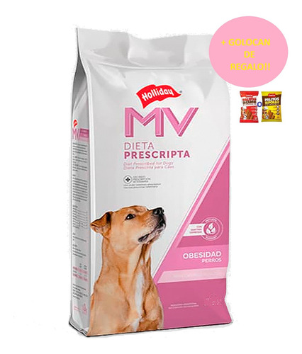 Alimento Mv Obesidad Perros 10k + Regalo!!