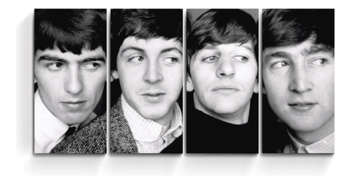 Cuadro Poliptico The Beatles John Lennon Mccartney Ringo