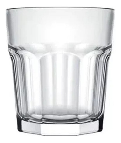 Vaso Vidrio Whisky Nadir Bristol Bajo 320ml X6