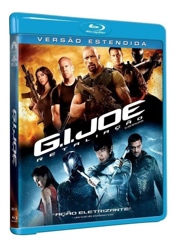 G.i. Joe - Retaliação - Blu-ray - Dwayne Johnson (Usado)
