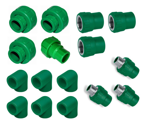 16 Tuerca Conector Macho Hembra 1 Compatible Tuboplus Ppr