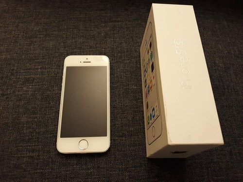 iPhone 5s, Silver/plata 16gb. Cargador Original. Buen Estado