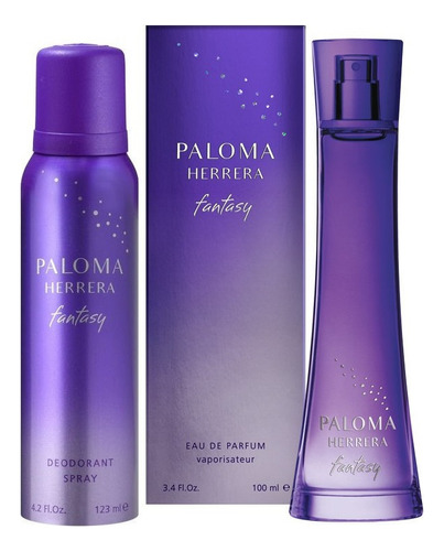 Perfume Mujer Paloma Herrera Fantasy Edp 100ml + Desodorante