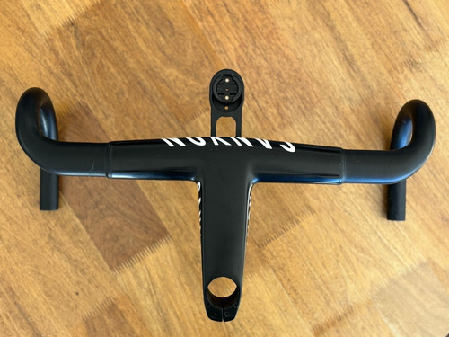 Manillar Canyon Aerocockpit H11 + Soporte Garmin Negro (Usado)