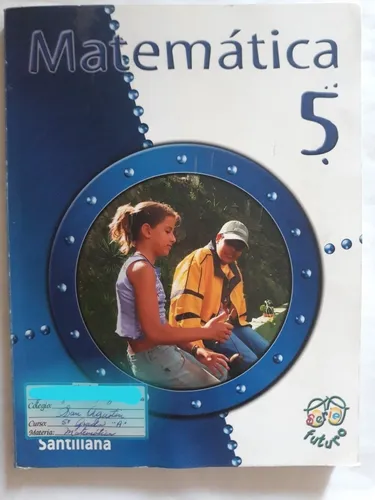 comprar Libro Matemática 5to Grado Editorial Santillana. 