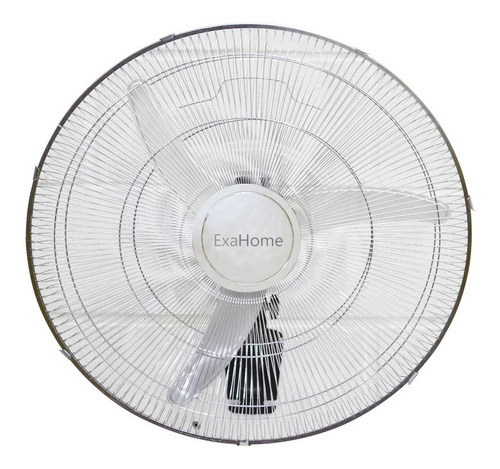 Ventilador De Pared 100w Cromado Exahome 50cm 1 Año Garantia