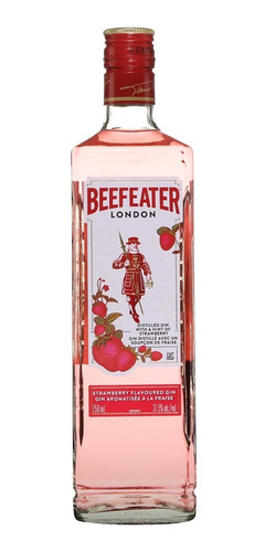 Ginebra Beefeater London Pink Strawberry 750 Ml