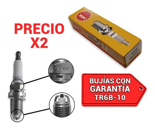 Bujia Ngk Renault Symbol 1.4 16v 2001 Up Original Tienda