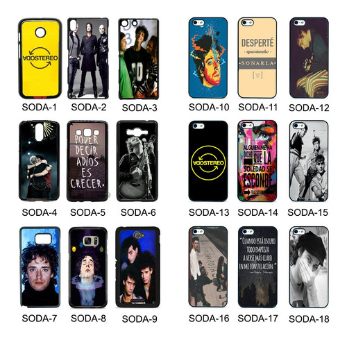 Funda Soda Stereo Compatible Con Xiaomi Case Tpu Carcasa