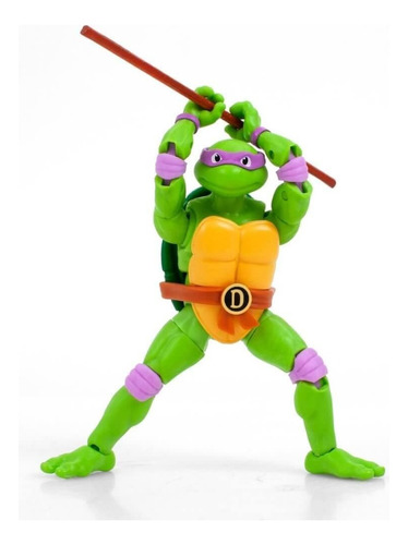 Figura Donatello Tortugas Ninja Articulada Bst Axn 5 In Tmnt