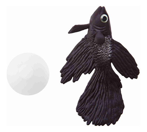 Decoración Del Acuario Silicona Artificial Funda Pescado