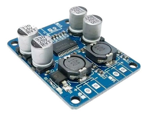 Imagen 1 de 6 de Amplificador Audio Mono 12-24v 30w ~ 60w Tpa3118 Clase D