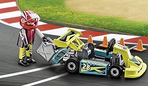 Imagen 3 de 7 de Playmobil Maletin Go Kart 9322 Linea Action Ink Educando