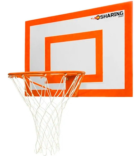 Imagen 2 de 5 de Tablero Basquet Exterior Outdoor + Aro Reforzado Macizo +red