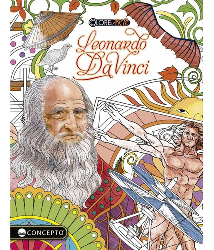 Leonardo Da Vinci (mandalas Para Colorear) - Juan Cruz De Sa