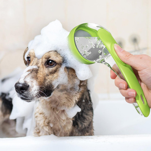 Hu Escova De Shampoo Para Cães Escova De Banho Para Cães