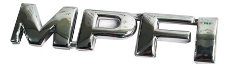 Emblema Mpfi, Chevrolet Corsa, Marca Mazdel