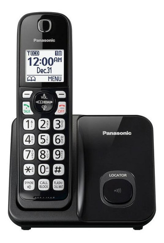 Teléfono Panasonic KX-TGD512 inalámbrico - color negro