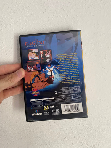 El Elegido: La Historia Del Rey David Dvd Español Latino (Usado)