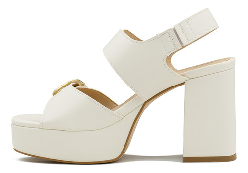 Zapatilla Elegante Para Mujer Formal Oficina Color Latte