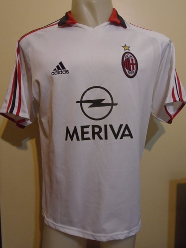Camiseta Milan Italia 2003 2004 Crespo #11 River Argentina M