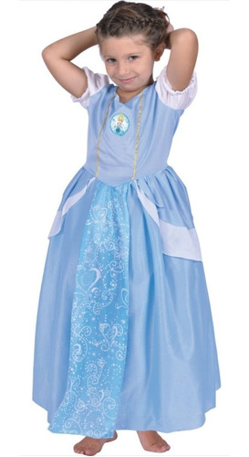 Disfraz Vestido Cenicienta La Pelicula Princesa Disney