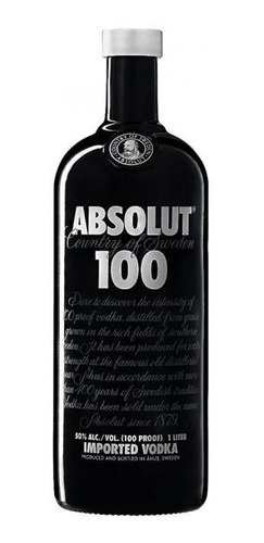 Vodka Absolut 100 1 Litro - Oferta