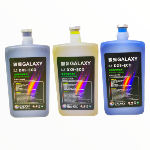 Tinta Eco Solvente Galaxy Dx5 Eco Dx4 Para Cabezal Epson