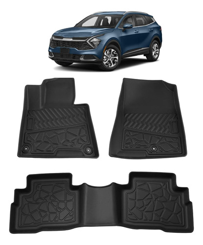 Alfombrillas De Piso Compatibles Con Kia Sportage 2023 Híbri