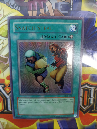 Snatch Steal Yu-gi-oh Konami Ultra Rare Mrl