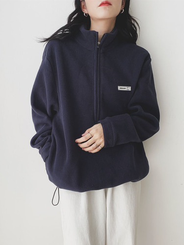 Sudadera Hoodie Mujer Forro Polar Más Terciopelo Con Cierre