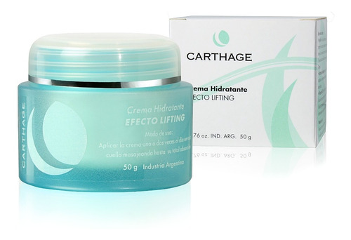 Moisturizing Cream Crema Hidratante Efecto Lifting Carthage