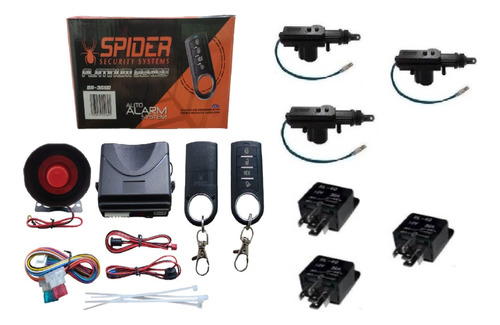 Alarma Spider Sr-3550 3 Actuadores 3 Relays
