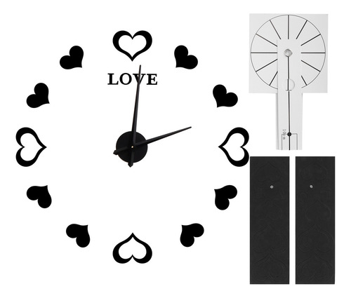 Adhesivo De Pared Con Espejo Acrílico Para Pared Clock Innov