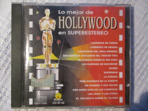 Lo Mejor De Hollywood En Superestereo (happy Cd-st-42)