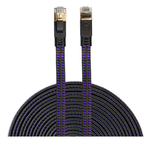Cable Ethernet Cat8, 12 Pies/26awg/2000mhz