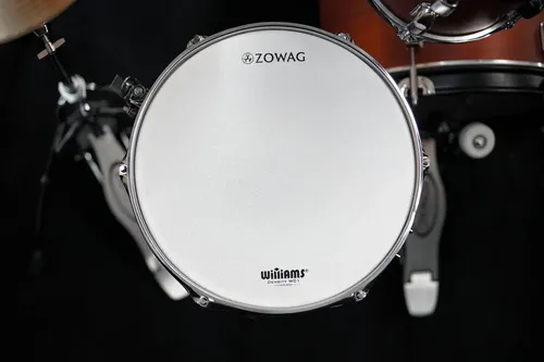 Bateria Zowag Z1 Series Dark Wood Com Bumbo 16 P Shell Pack Cor
