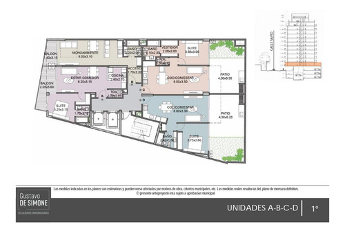 Desarrollo En Pozo / 2 Ambientes / Amenities / Las Cañitas